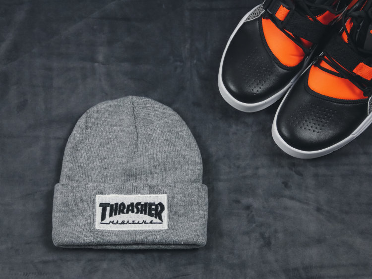 Шапка Thrasher gray