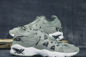 Кроссовки Aics GEL-MAI KNIT dark green/black