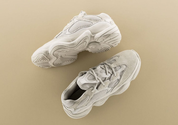 Кроссовки Adidas Yeezy Boost 500 beige