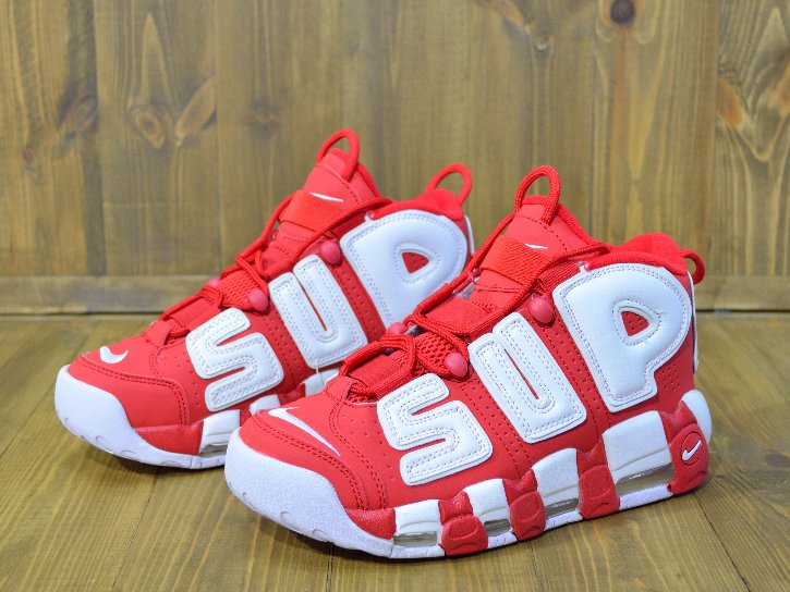 Найк аир 5. Nike Air Uptempo White Red. Nike Air more Uptempo Supreme. Найк Суприм кроссовки АИР. Nike Air more Uptempo Red White.