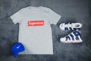 Футболка Supreme gray